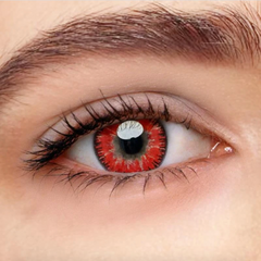 Vega Red Colored Contact Lenses