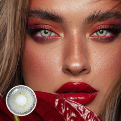 Lentillas Artemis de Color Gris Frío