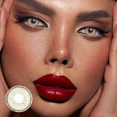 Lentillas Estella de color Marrón Canela