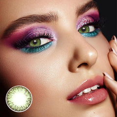 Lentes De Contacto De Color Verde Irene Nut