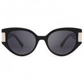 Simone Cat eye Black Sunglasses