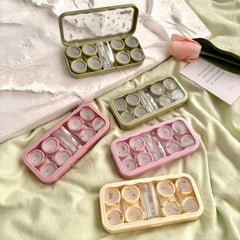 Crushed Tulips Colored Contact Lens Case