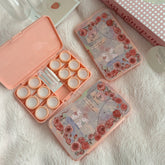 Romantic Rose Manor Colored Contact Lens Case