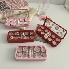 Sweet Bunny Garden Colored Contact Lens Case