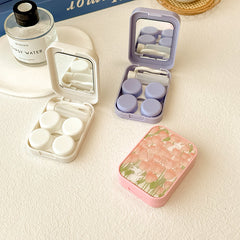Sea of Blossoms Colored Contact Lens Case