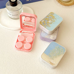 Sea of Blossoms Colored Contact Lens Case