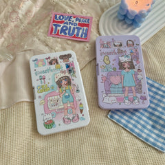 SweetHeart Girl Colored Contact Lens Case