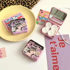 Cool Girl Colored Contact Lens Case