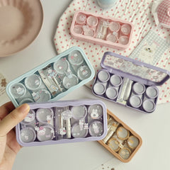 Ice Cream And Cake Colored Contact Lens Case