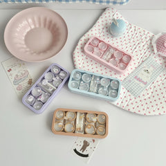 Ice Cream And Cake Colored Contact Lens Case