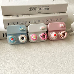Lovely Pastel-Style Cake Colored Contact Lens Case