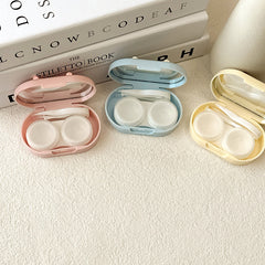 Dainty Dot Ribbon Colored Contact Lens Case
