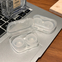 Macaron Pastel Pocket Colored Contact Lens Case