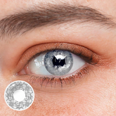 Halloween Blinking Lighten Gray Colored Contact Lenses