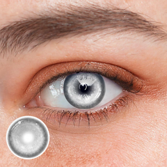 Cosplay KOI Gray Colored Contact Lenses