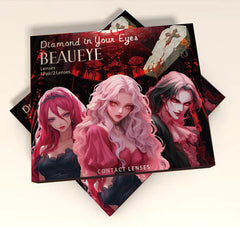 Cosplay White manson mesh Colored Contact Lenses
