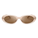 Solange Cat eye Brown Sunglasses