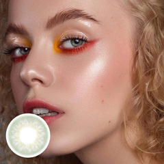 Lentes De Contacto De Color Verde Gris DNA Taylor