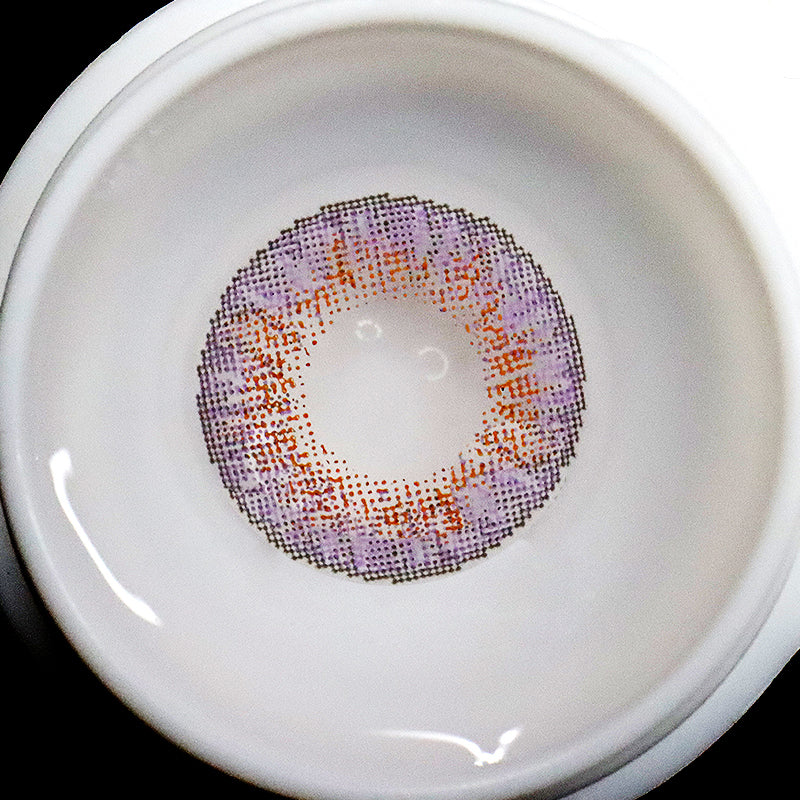 Niesha Purple Colored Contact Lenses