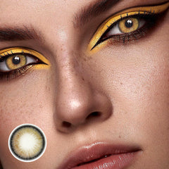 Lentes De Contacto Graduadas Marrón Té Astrea