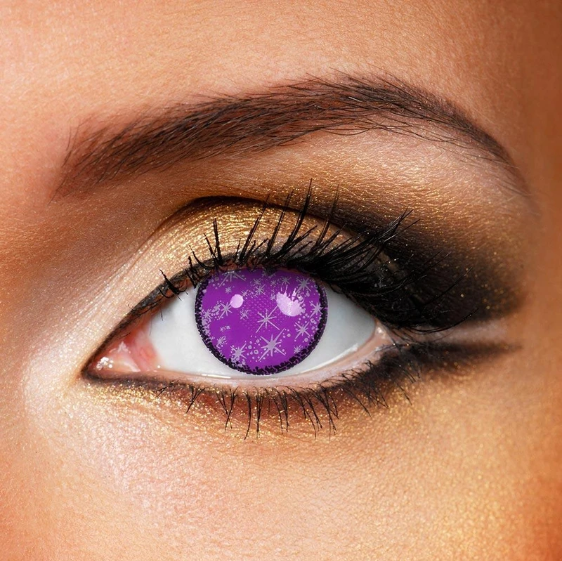 Cosplay Midsummer Purple Colored Contact Lenses