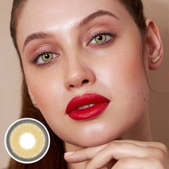 Himalaya Brown Prescription Colored Contact Lenses