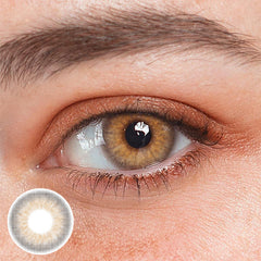 Lentillas Graduadas de Color Marrón Thetis