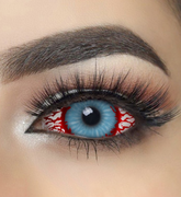 Halloween 22mm Bloodshot Infected Zombie Colored Contact Lenses