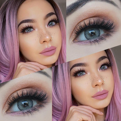 Euramerican himmelgraue farbige Kontaktlinsen mit Sehstärke