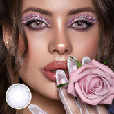 Thetis Mixia Graue farbige Kontaktlinsen mit Sehstärke