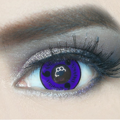 Cosplay Sasuke Uchiha Lila farbige Kontaktlinsen