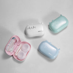 Estuche para lentes de contacto de color gato KD