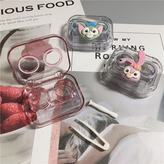 Estuche para lentes de contacto de color Duffy