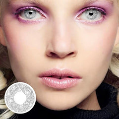 Halloween Blinking Blink Graue farbige Kontaktlinsen