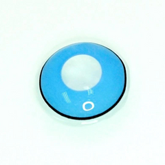 Lentes De Contacto De Color Azul Manson Cosplay