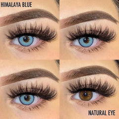 Himalaya Blue Colored Contact Lenses
