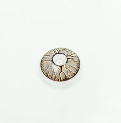 Lentillas de color gris crack para cosplay