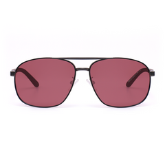 Antonia Aviators Red Sunglasses