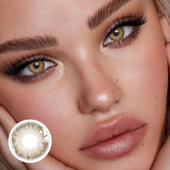 Firtha Braune farbige Kontaktlinsen