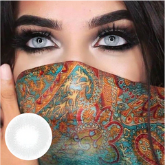 FANTASY SNOW FLAKE Lentillas de Color Gris