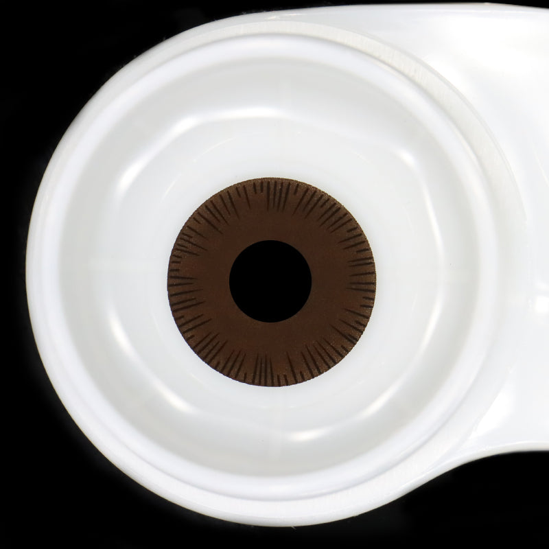Bramble Dark Brown Prosthetic Lenses