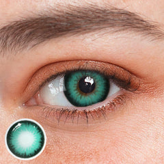 DIAMOND Lentillas de Color Gris Verde