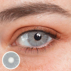 Lentillas Graduadas De Color Gris Trébol