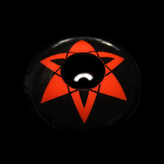 Cosplay NARUTO Uchiha Sasuke Shalingan Red Prescription Colored Contact Lenses