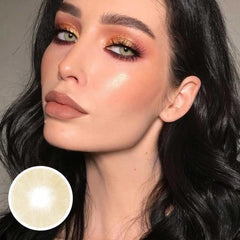 Polar Light brown Prescription Colored Contact Lenses