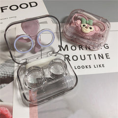 Estuche para lentes de contacto de color Duffy