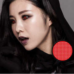 Cosplay rote Manson Mesh farbige Kontaktlinsen