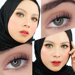 Euramerican braune farbige Kontaktlinsen mit Sehstärke