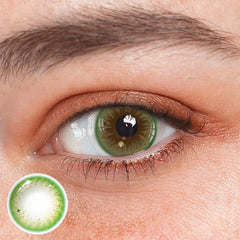 Auriga Green Colored Contact Lenses