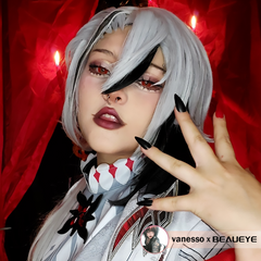 Cosplay Fairy Red Colored Contact Lenses